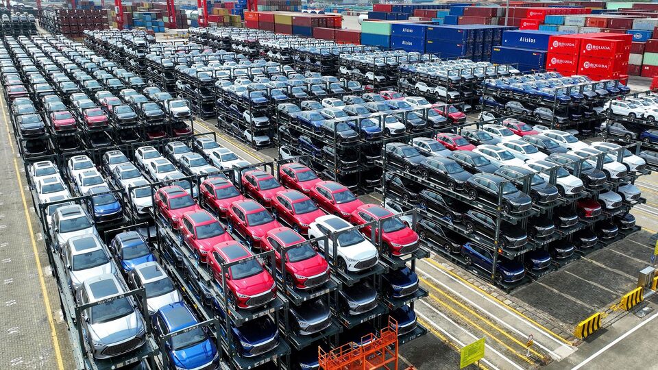 BYD electric cars China