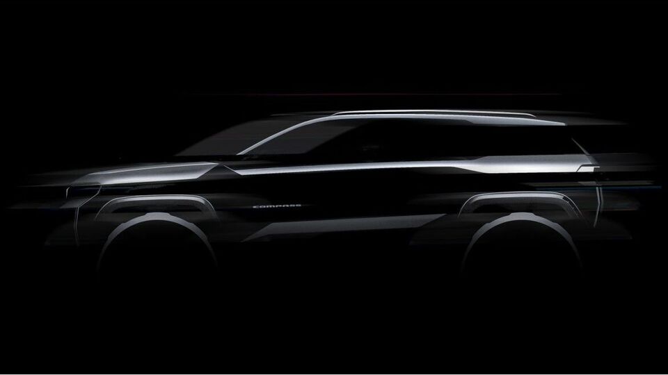 Jeep compass teaser