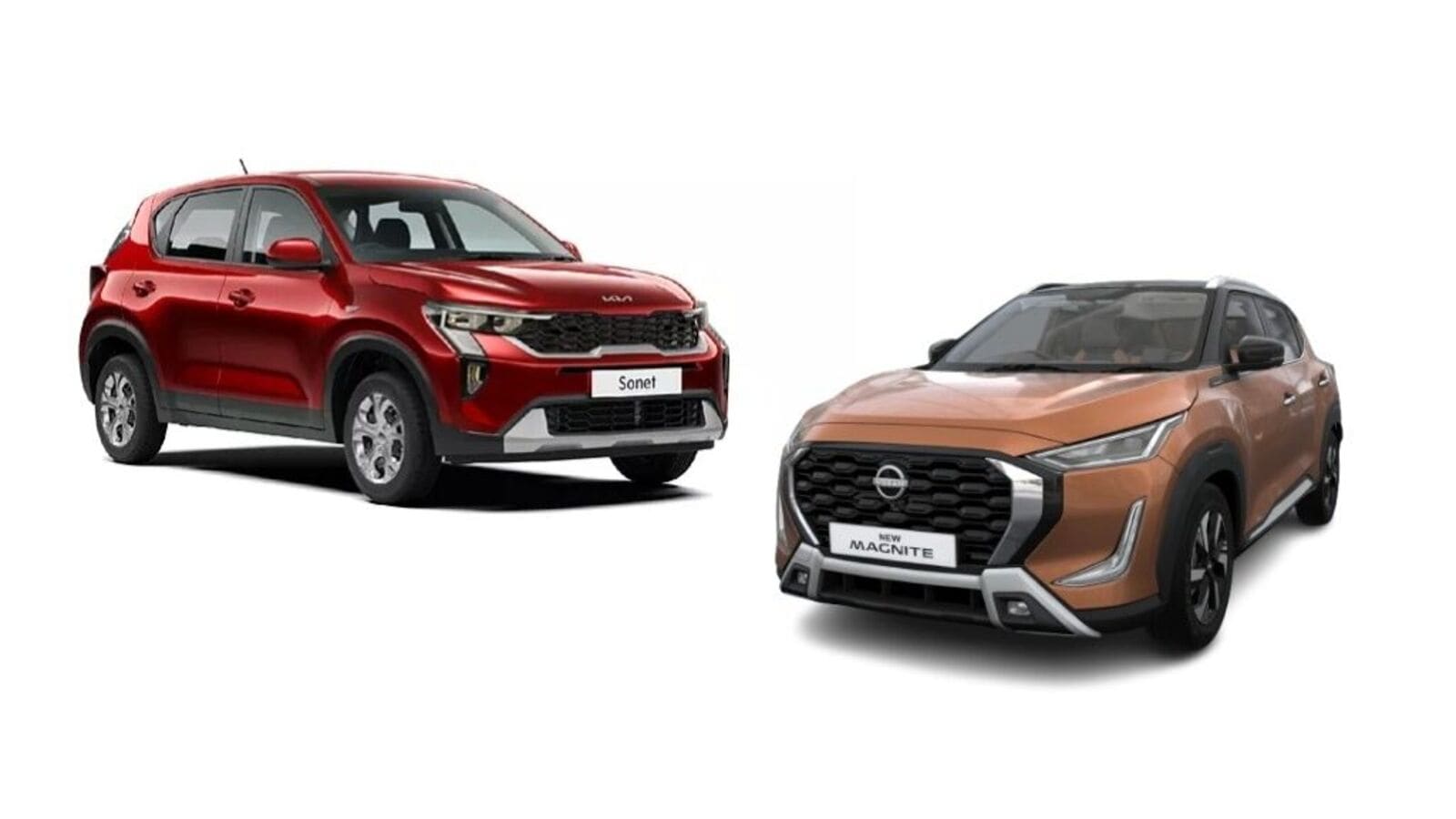 2024 Nissan Magnite vs Kia Sonet: Which sub-compact SUV to buy