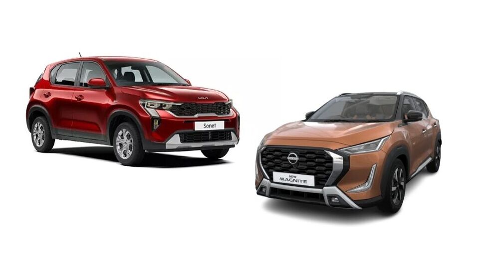 Kia Sonet vs Nissan Magnite