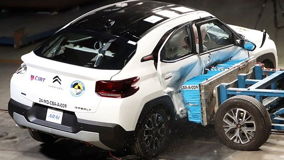 Citroen Basalt Bharat NCAP 