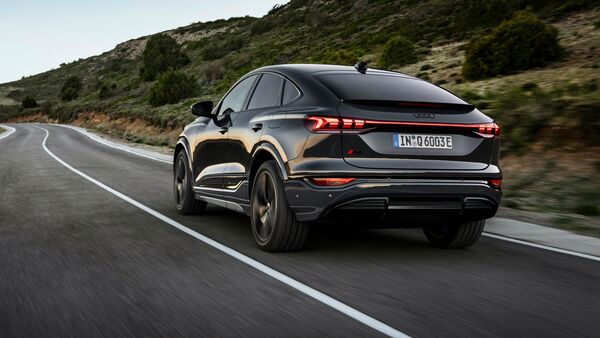 Audi says that the new Sportback models feature a drag coefficient of 0.26, which is said to contribute to its long range. The SUV features new OLED tech which allows for a customisable light signature.  