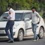 As Air pollution in the Delhi NCR region rises, Delhi Traffic Police keeping vigil on vehicles older than 10 years (diesel) and 15 years (petrol) plying the roads. (Raj K Raj/ Hindustan Times)