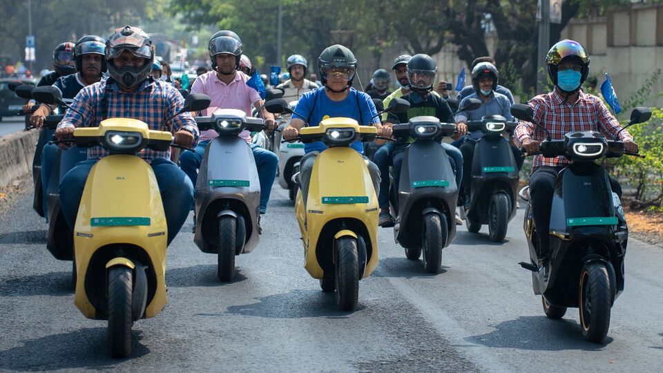 Ola Electric scooters