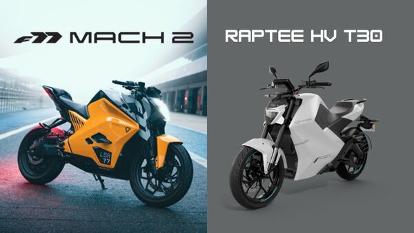 Raptee.HV T30 Vs Ultraviolette F77 Mach 2: Specs, features and powertrain compared