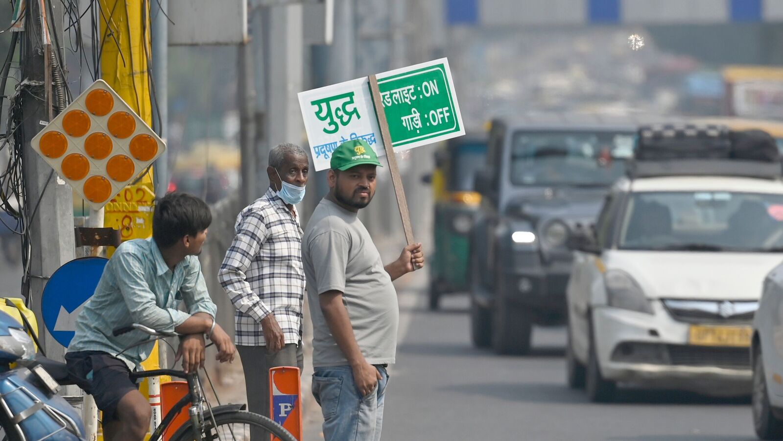 Delhi brandishes this traffic campaign once again in bid to battle air pollution