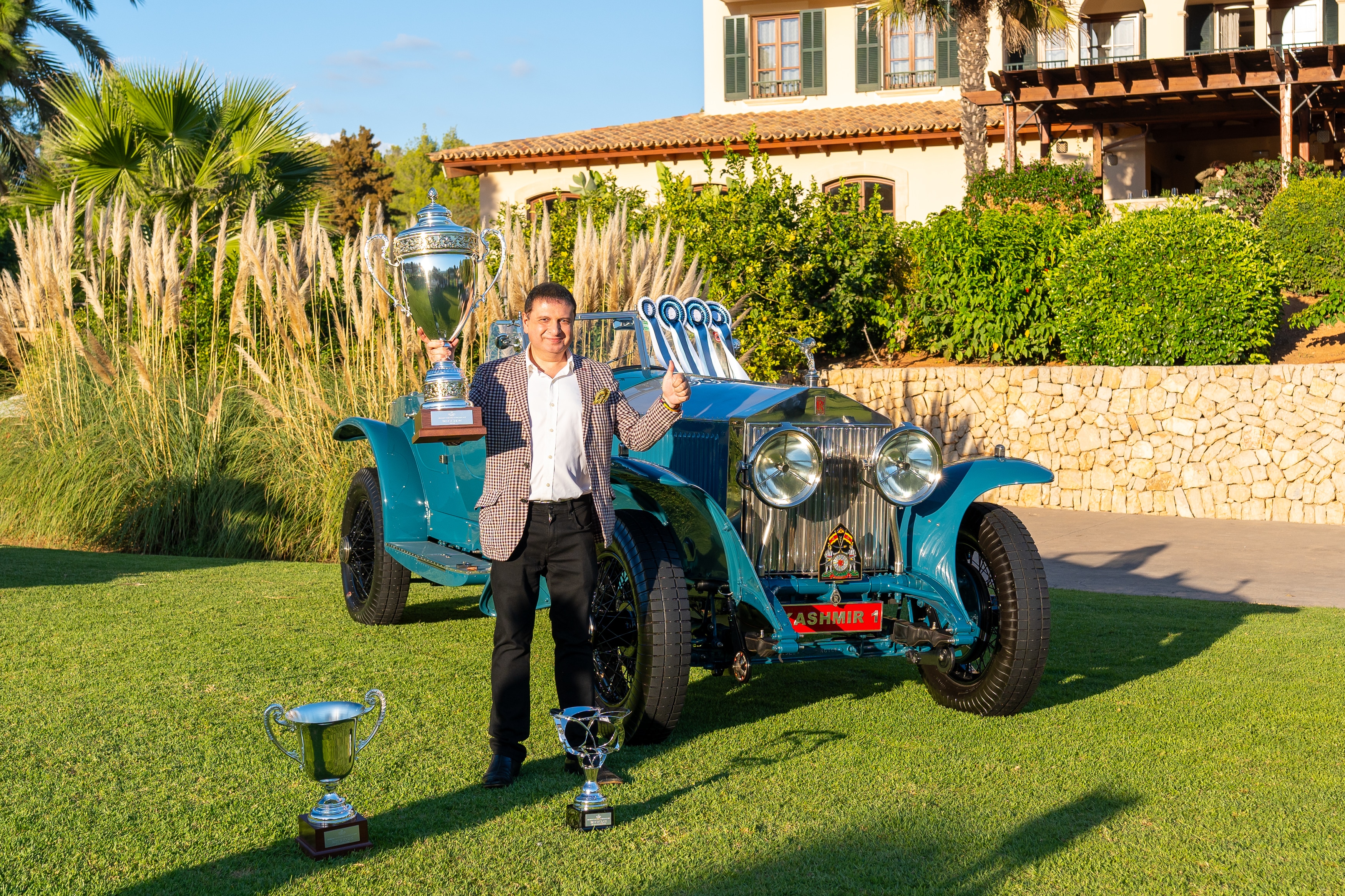 Yohan Poonawalla's Rolls-Royce 17EX won the Best of Show award at the ICONS concours in Spain, its second award this year 