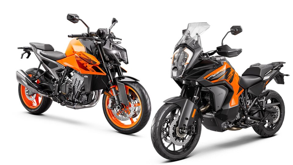 KTM 1290 Super Adventure S KTM 1390 Super Duke R