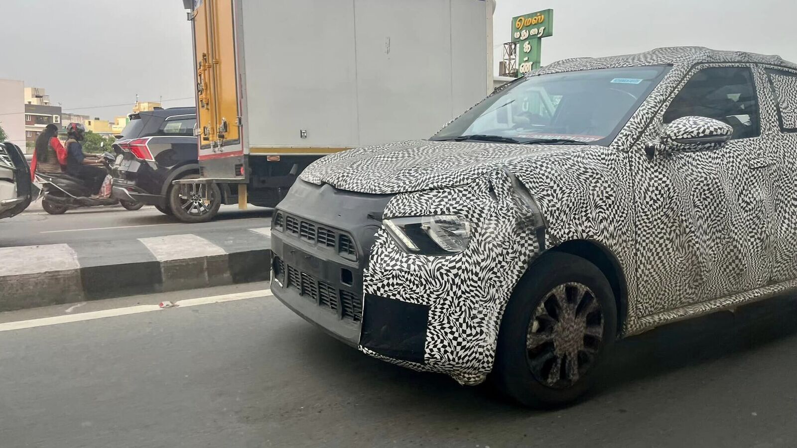 Is this the Citroen Basalt EV? New spy shots suggests so