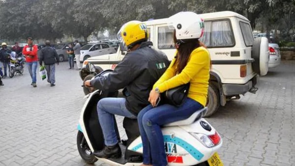 Uber bike taxi