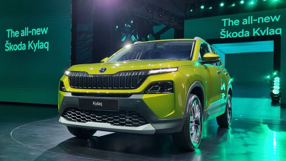 Skoda Kylaq SUV launch first look