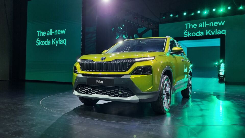 Skoda Kylaq SUV colour and variants