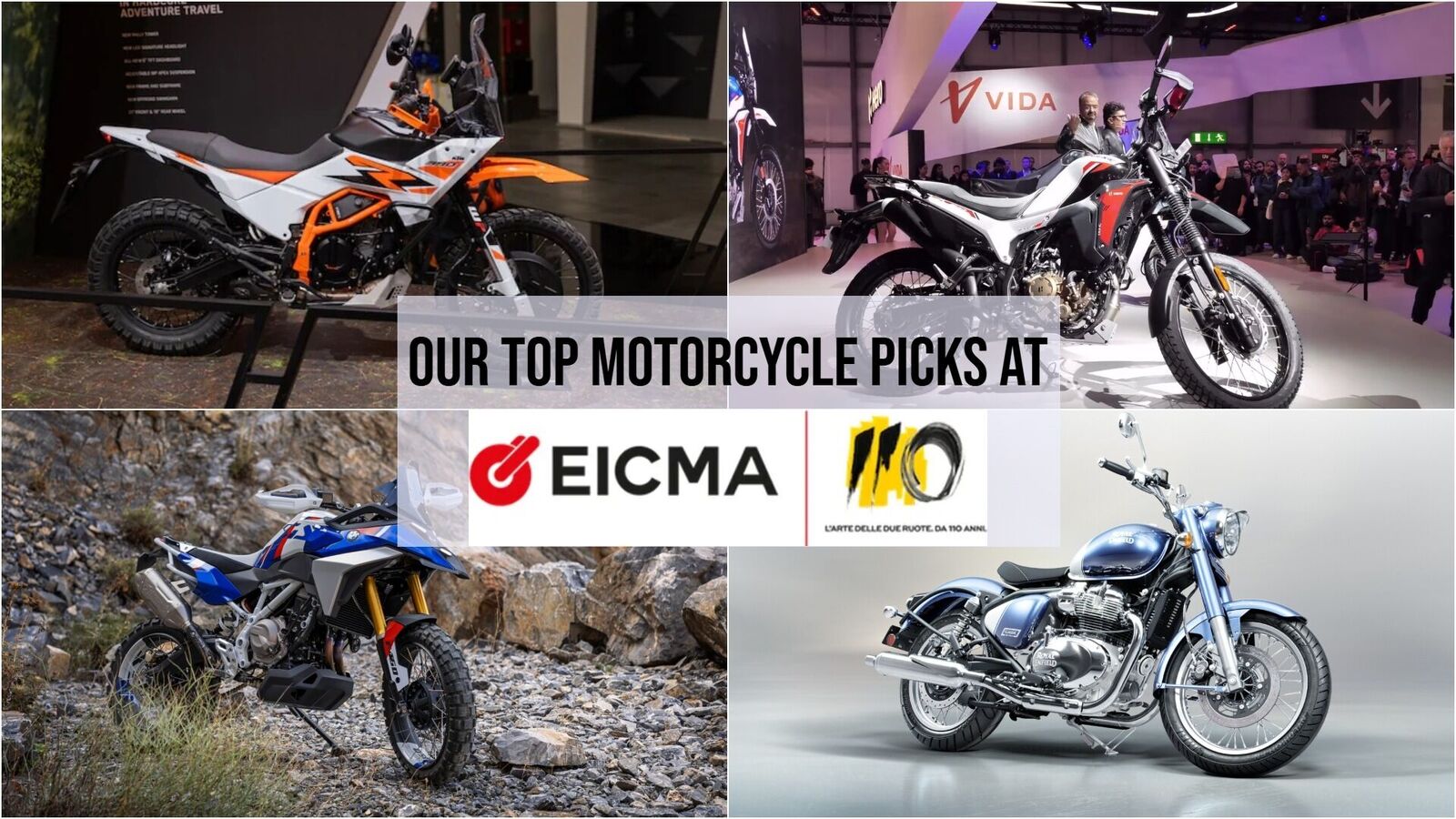 EICMA 2024 से हमारी शीर्ष मोटरसाइकिलें चुनी गईं