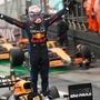 The Saturday night race on a street circuit that runs along Nevada City's famed Strip is on Nov. 23, and a win would clinch the championship for Verstappen with two rounds remaining. (AP)