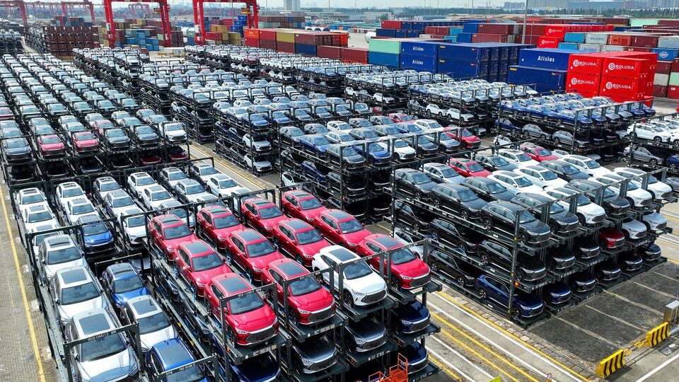 BYD electric cars China