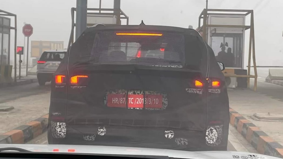 Hyundai Creta EV spy shot