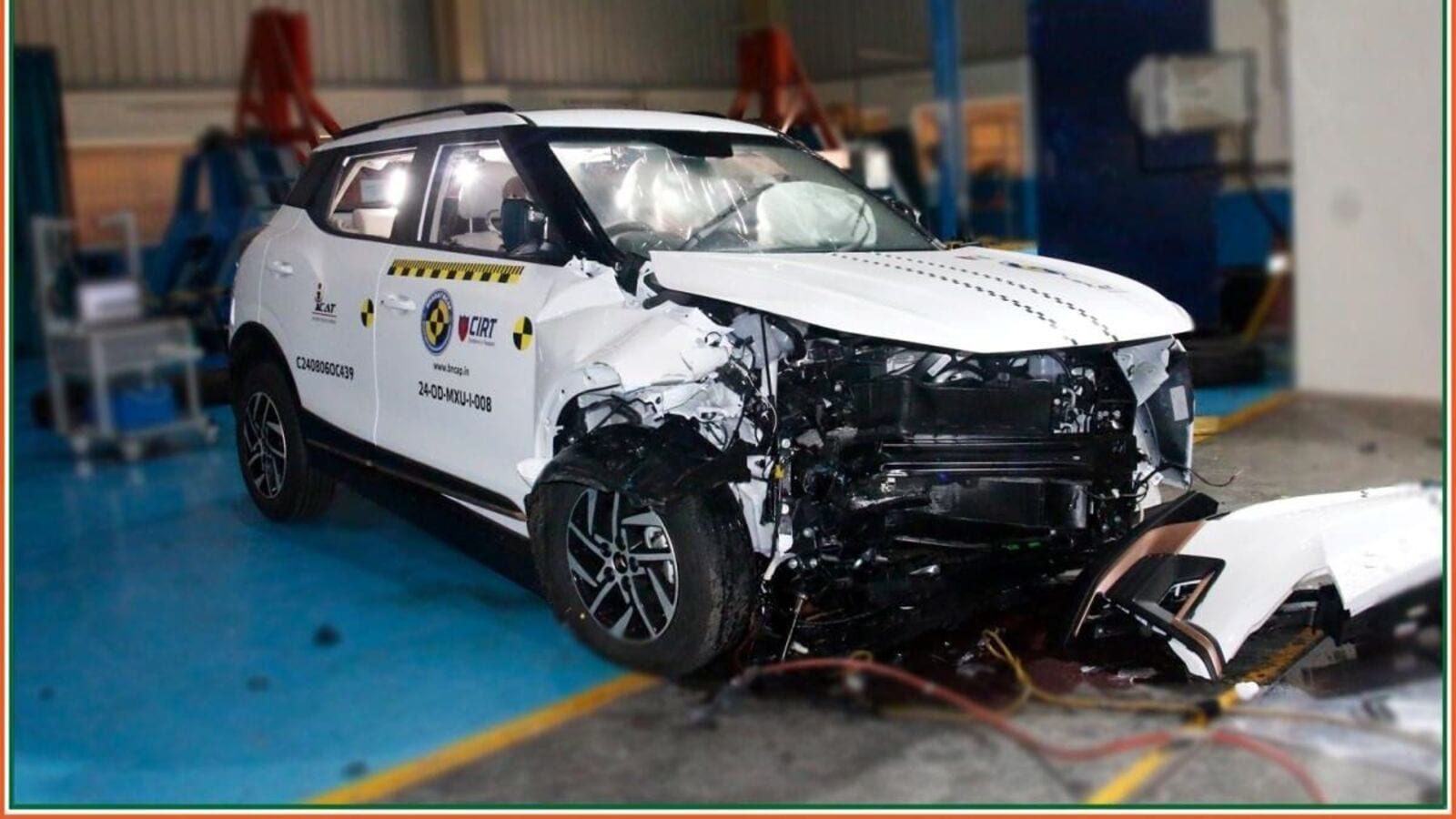 भारत NCAP क्रैश टेस्ट में महिंद्रा XUV400 को 5-स्टार सुरक्षा रेटिंग मिली