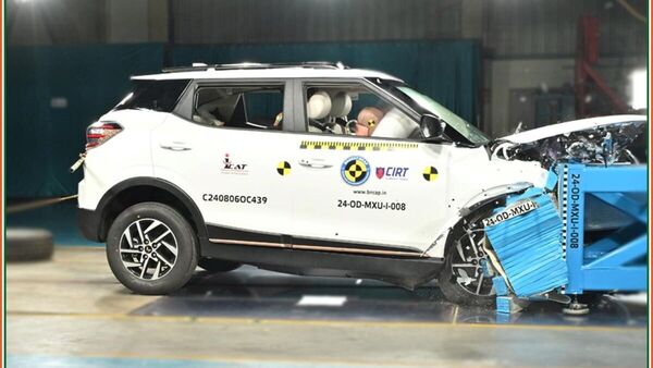 The compact SUV scored 14.38 out of 16 points in the frontal offset deformable barrier test, In terms of the side movable deformable barrier test, it scored a full 16 out of 16 points.