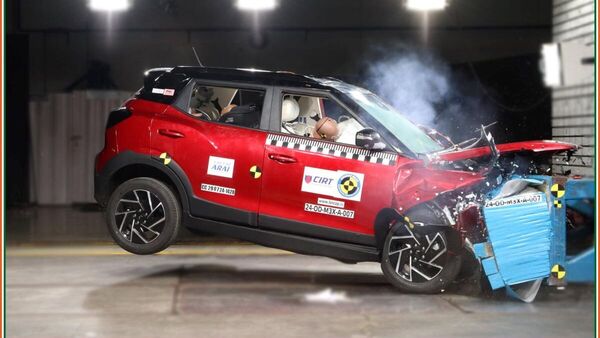mahindra xuv 3xo crash test
