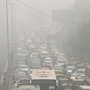 Thick layer of smog amid rise in pollution levels near ITO in New Delhi. The state government has not ruled out reintroducing the vehicle rationing scheme, also known as Odd-Even rule, to combat pollution in coming days. (Hindustan Times)