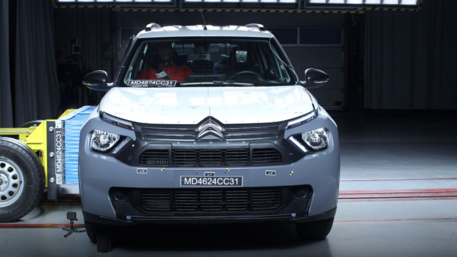 इस वैश्विक क्रैश टेस्ट में Citroen C3 Aircross SUV को शून्य सुरक्षा रेटिंग मिली है