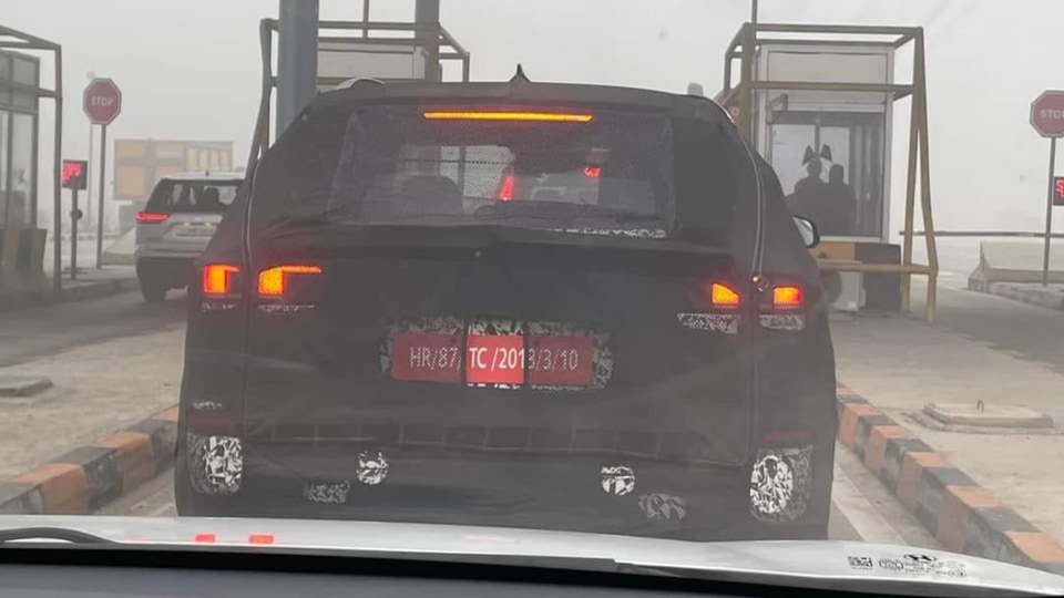 Hyundai Creta EV spy shot