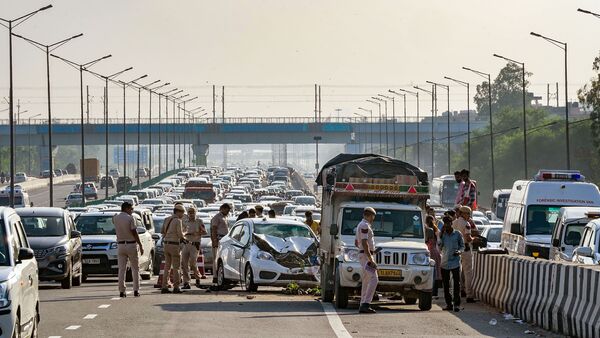 Delhi road accidents