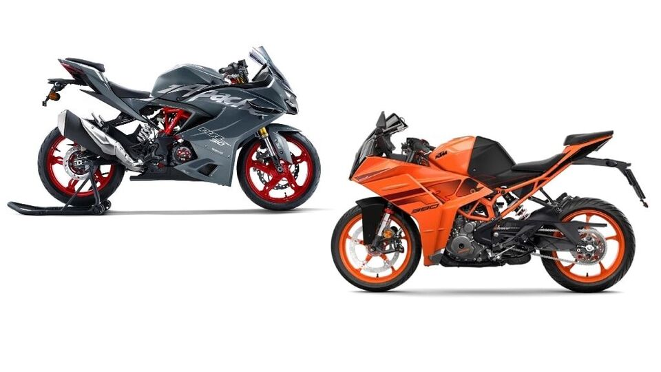 TVS Apache RR 310 vs KTM RC 390