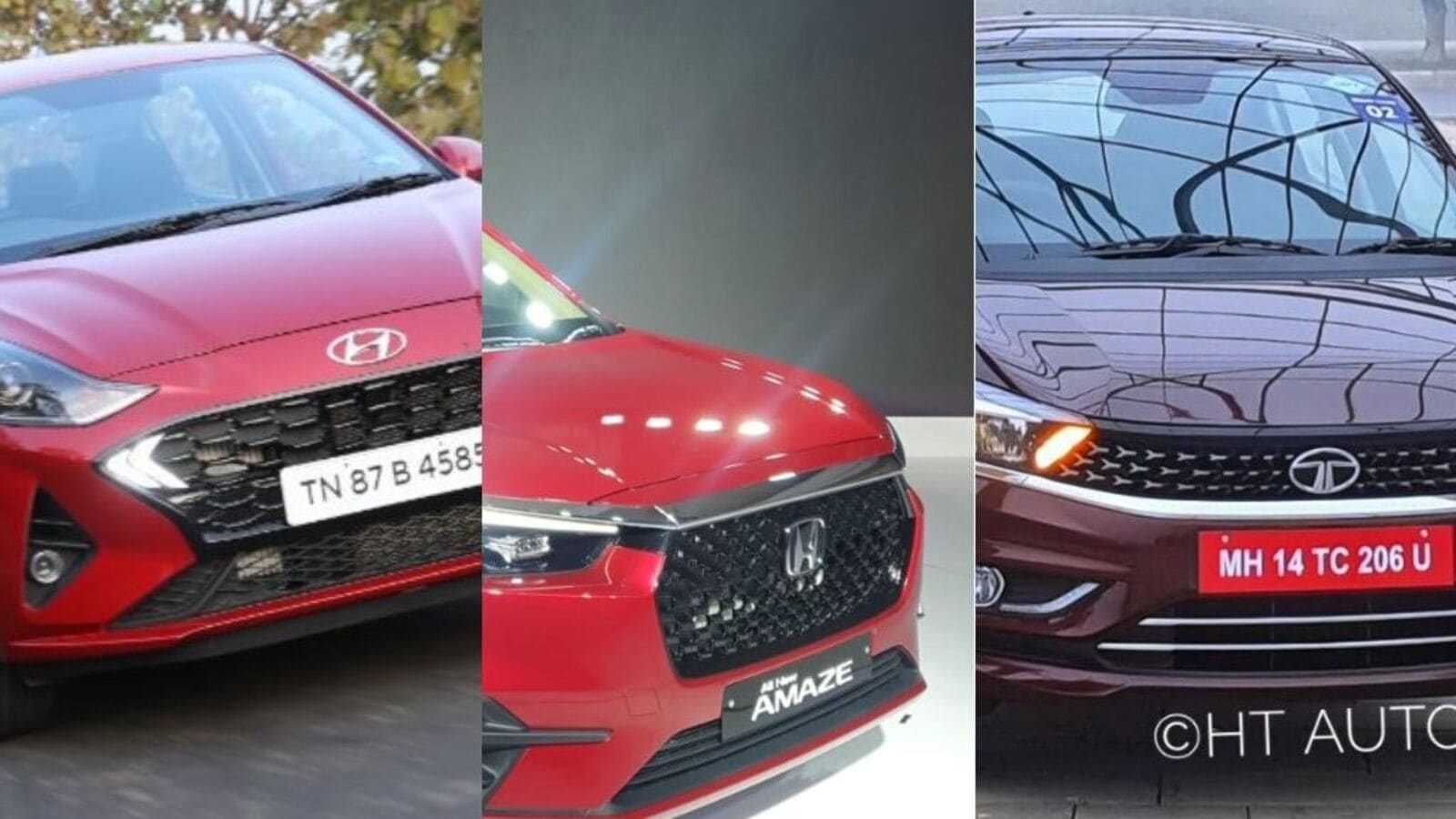 Honda Amaze vs Hyundai Aura vs Tata Tigor: Which sub-compact sedan to pick