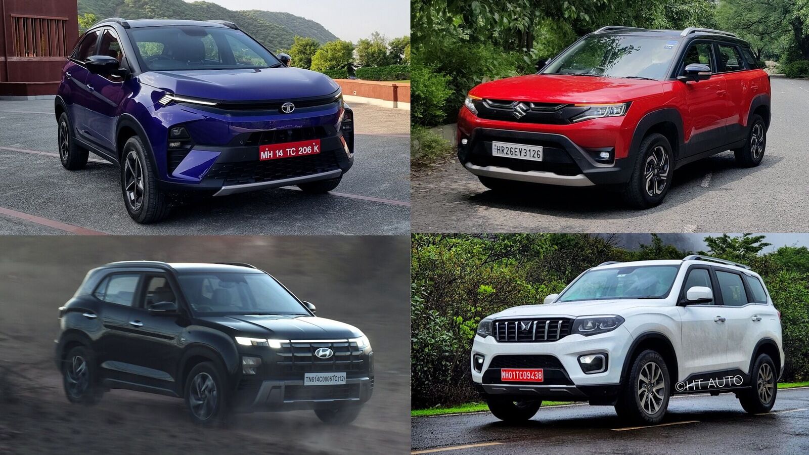 Top 10 SUVs sold in November: Creta leads, Nexon and Punch back in top three