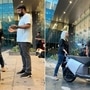 Bhavish Aggarwal, co-founder and CEO, Ola Electric shared images of him test riding the new S1 Z e-scooter. Deliveries for the masses only begin in May 2025 (X/Bhavish Aggarwal )
