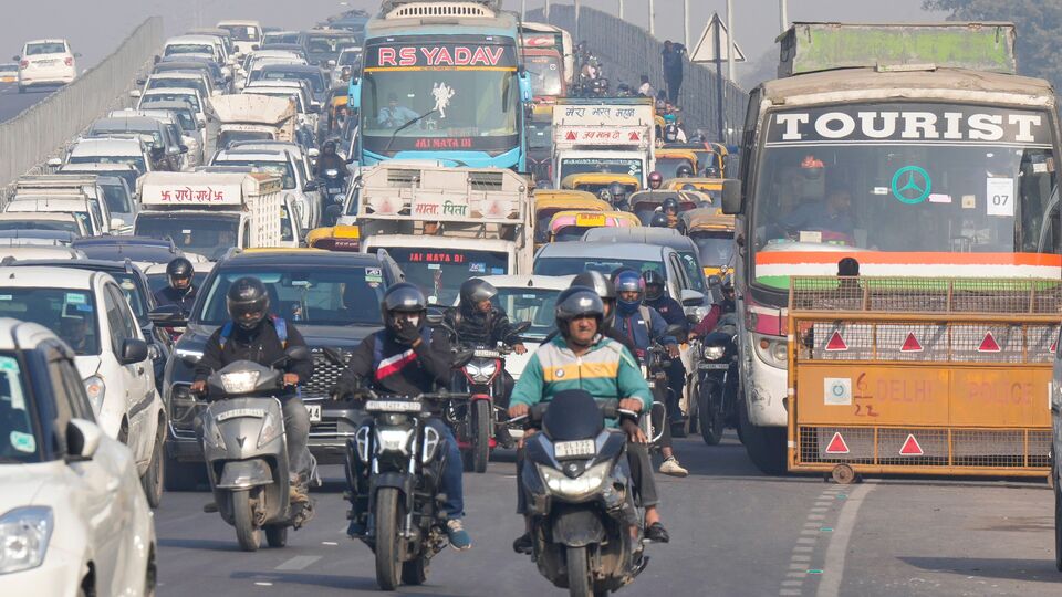 Delhi pollution vehicle ban