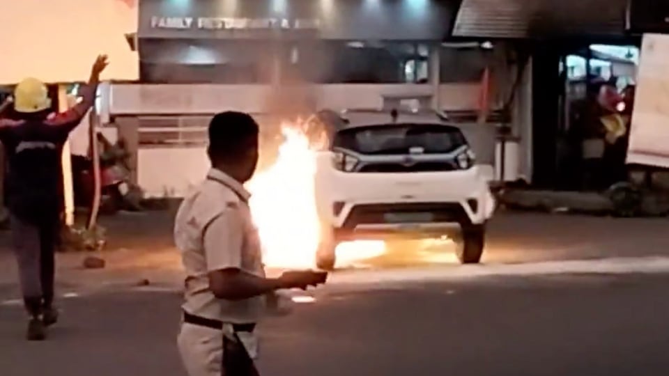 Ev fire