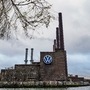 The main Volkswagen factory pictured during an employee strike in Wolfsburg, Germany. While Volkswagen was far from finding common ground with the unions, both sides described their recent talks as constructive.   (AP)
