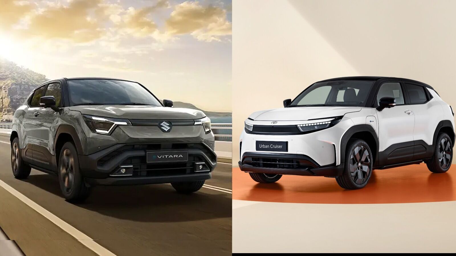 Toyota Urban Cruiser EV vs Maruti e Vitara: What makes them similar, what sets them apart | HT Auto