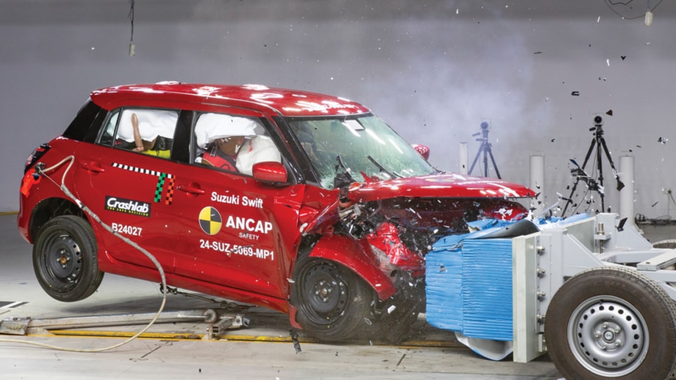 Swift crash test