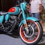 The new Royal Enfield Goan Classic 350 shares it's underpinnings with the Classic 350. 