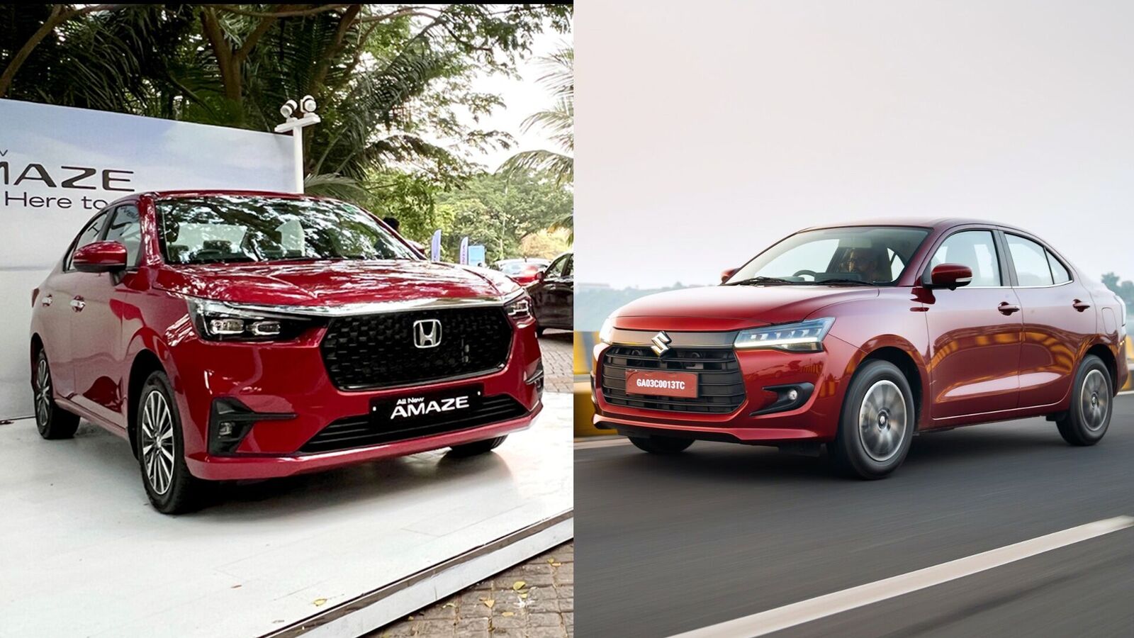 Honda Amaze vs Maruti Dzire: 10 features that separate both sedans