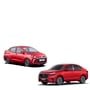Both cars use a 1.2-litre, naturally aspirated petrol engine. On paper, the Honda is more powerful but Aura produces slightly more torque.