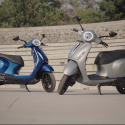 The new Bajaj Chetak electric scooters will be available in three variants. The EV promises a range of up to 153 kms on a single charge, gets a larger battery pack and packs in more features.