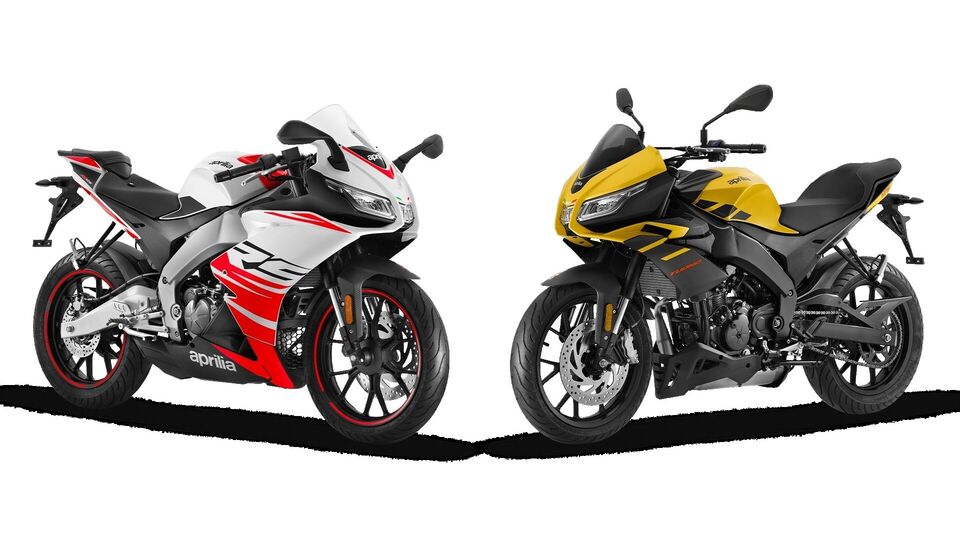 2025 Aprilia RS 125 and Tuono 125