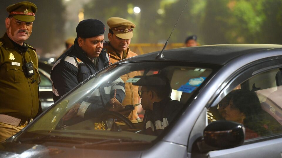 Delhi Noida Gurugram New Year traffic advisory