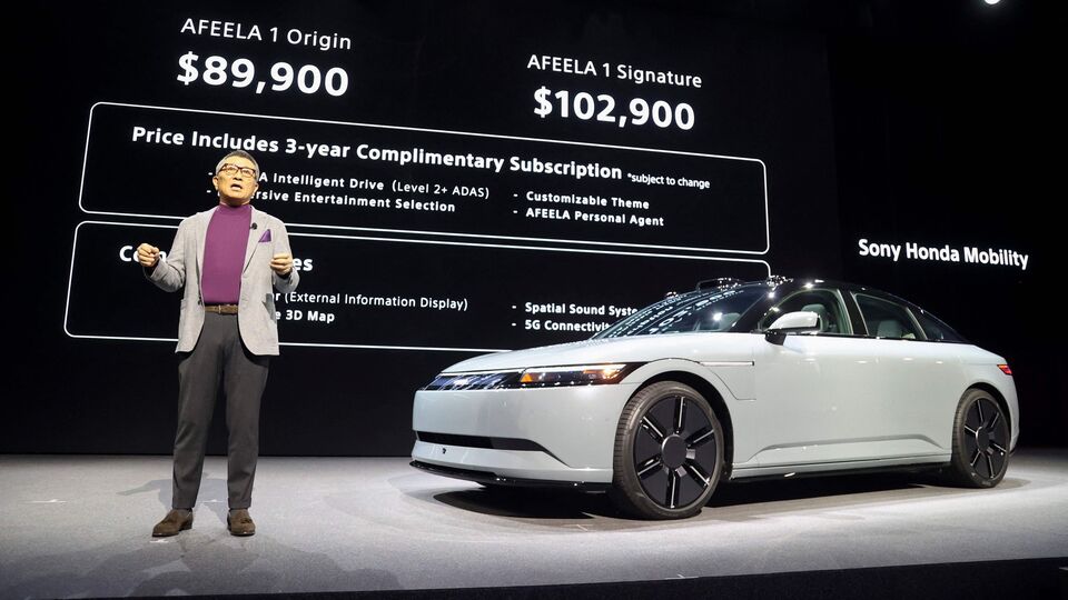 Sony Honda Afeela EV CES 2025