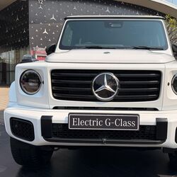 Mercedes-Benz has launched the Electric G-Class, the G580 EQ in the Indian markets. The new electrified G-Wagon too carries the same signature boxy design and round headlamps with DRLs on the circumference of the headlamps.&nbsp;
