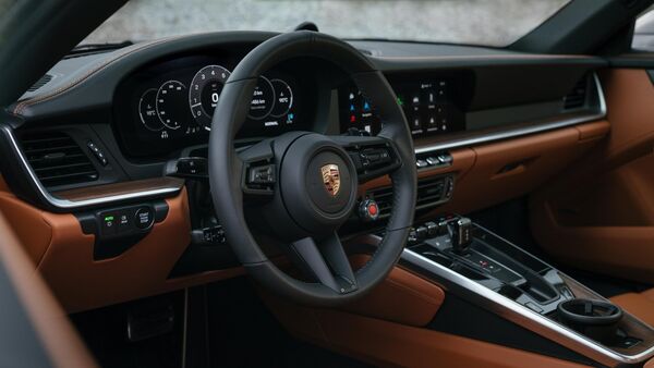 The new 911 Carrera S uses more leather than the outgoing version to provide a better cabin experience.