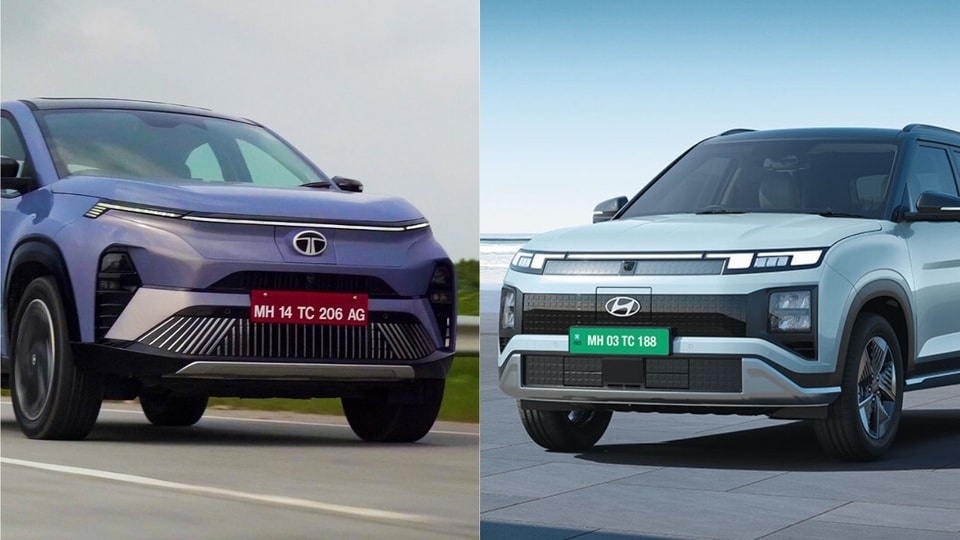 Hyundai Creta Electric vs Tata Curvv EV