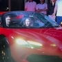 Actor Madhuri Dixit and Dr Sriram Nene were recently seen taking delivery of their Ferrari 296 GTS supercar (Instagram/Manav Manglani)
