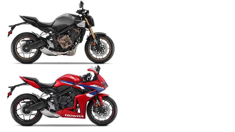 2024 Honda CBR650R and CB650R