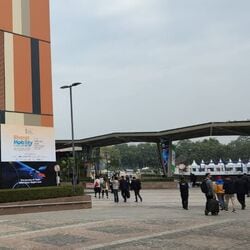 Bustling through the Bharat Mobility Global Expo can be a hassle if you don't have an idea of what's situated where.