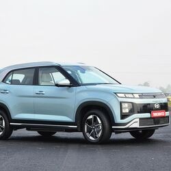 The dimensions of Creta EV is the same as that of its engine-powered twin but the SUV gets aero alloys and low rolling resistance tyres.